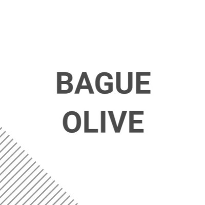 Bague olive